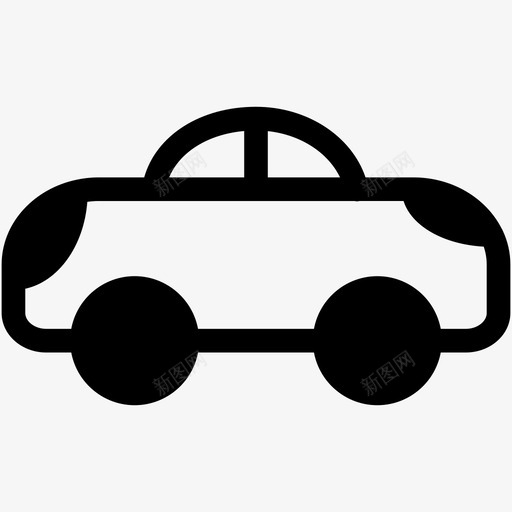 汽车驱动运输填充图标svg_新图网 https://ixintu.com 汽车 运输填充 驱动