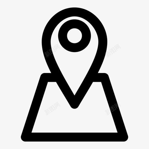 地图标记位置图钉svg_新图网 https://ixintu.com 位置 图钉 地图标记 地点
