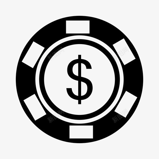鱼扑克游戏运气图标svg_新图网 https://ixintu.com 游戏 玩 运气 钱 鱼扑克