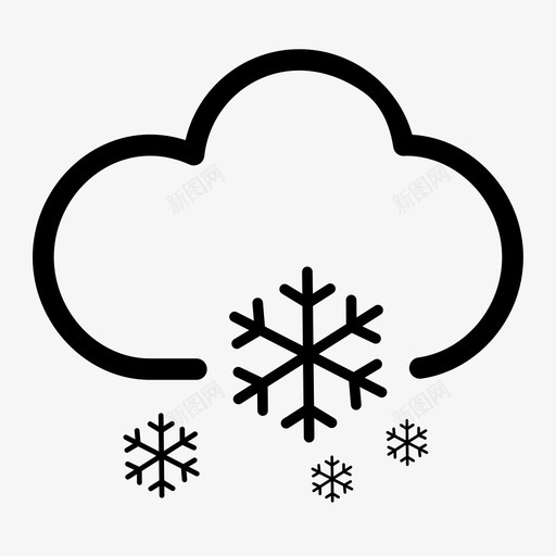 icon_大-暴雪svg_新图网 https://ixintu.com icon_大-暴雪