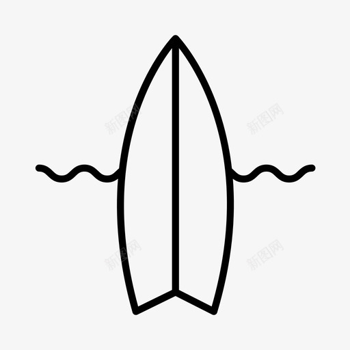 冲浪澳大利亚海岸图标svg_新图网 https://ixintu.com 冲浪 夏天 海岸 海滨 海滩 海边 澳大利亚