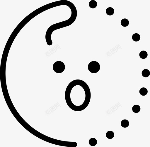 点笑脸表情符号脸图标svg_新图网 https://ixintu.com 哇 惊喜 点笑脸 脸 表情符号 贴纸