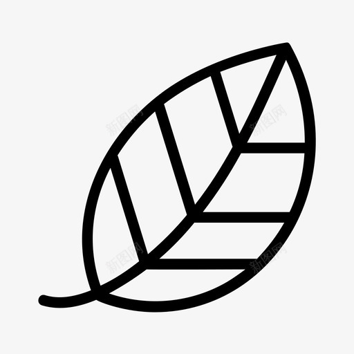 叶子花园大自然图标svg_新图网 https://ixintu.com 叶子 大自然 树 树叶树 花园