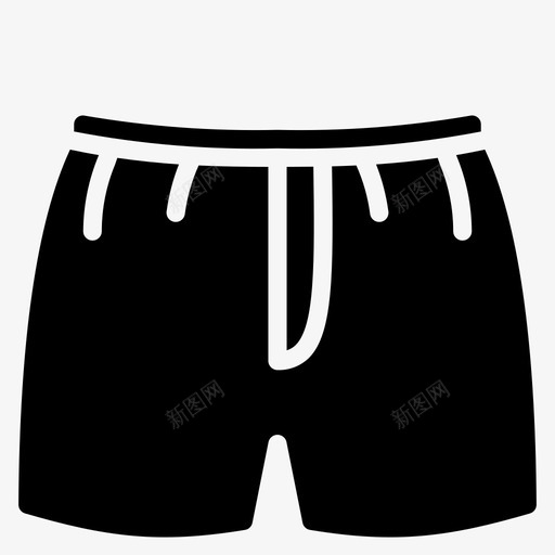 采购产品内衣拳击手衣服图标svg_新图网 https://ixintu.com 拳击手 男式 男式服装固体 短裤 衣服 采购产品内衣