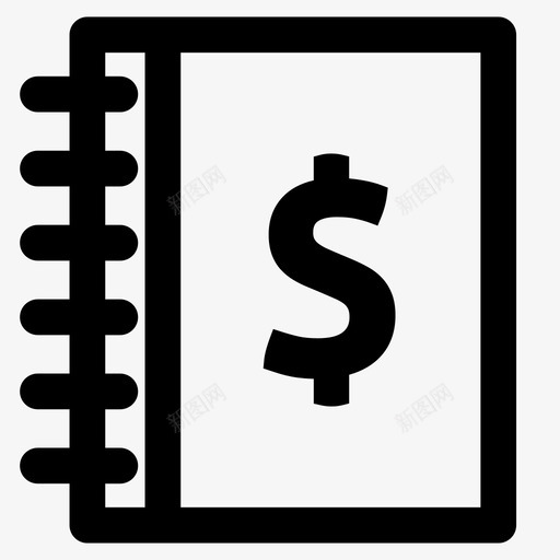 财务报告财务财务账簿图标svg_新图网 https://ixintu.com 业务概要 财务 财务报告 财务账簿