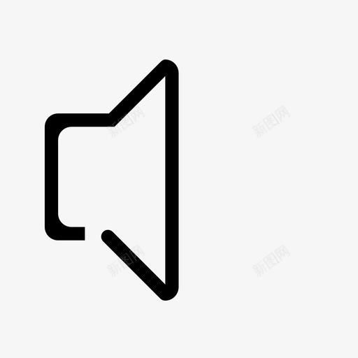 喇叭_icon1svg_新图网 https://ixintu.com 喇叭_icon1
