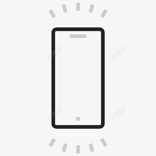 手机手机铃声智能手机图标svg_新图网 https://ixintu.com 手机 手机铃声 智能手机