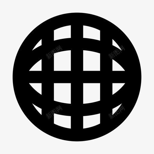 网络世界图标svg_新图网 https://ixintu.com 世界 网络