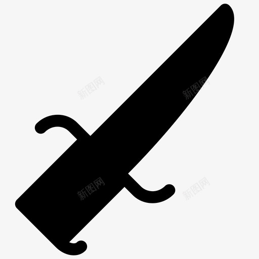 刀剑武器图标svg_新图网 https://ixintu.com 刀 剑 武器