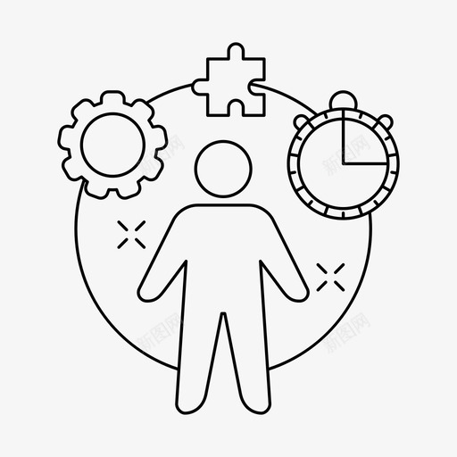 领导业务职业图标svg_新图网 https://ixintu.com 业务 经理 职业 职业发展大纲 项目 领导