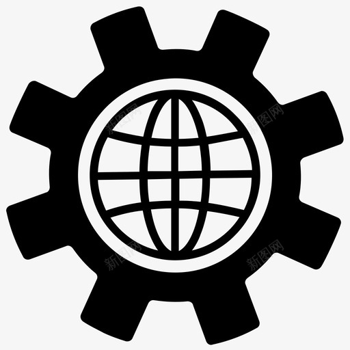 设置全局设置互联网设置图标svg_新图网 https://ixintu.com 互联网设置 全局设置 电子商务 移动互联网 移动浏览 设置 语言