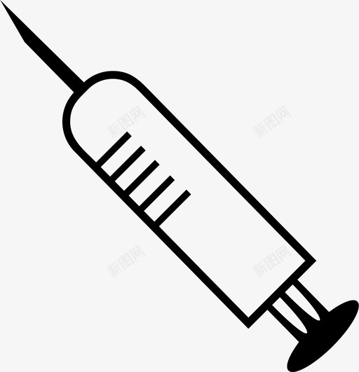 注射注射装置注射机图标svg_新图网 https://ixintu.com 注射 注射机 注射装置 注射针