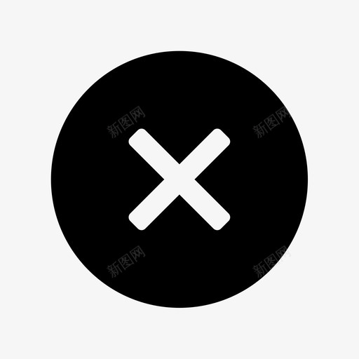 -弹窗关闭按钮svg_新图网 https://ixintu.com -弹窗关闭按钮