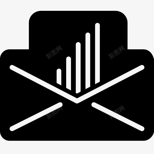 公开信电子邮件收件箱图标svg_新图网 https://ixintu.com 公开信 收件箱 消息 电子邮件