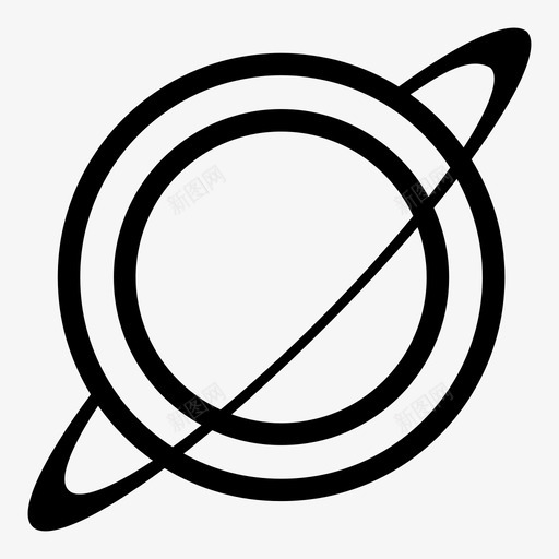 太空天文学木星图标svg_新图网 https://ixintu.com 外太空 天文学 太空 恒星 木星 行星