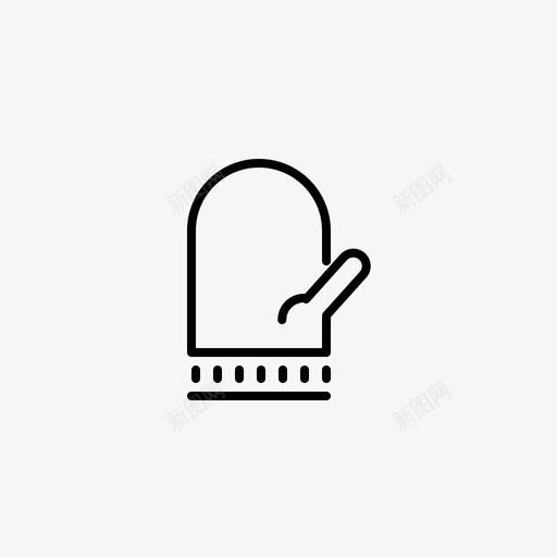 手套圣诞节假日图标svg_新图网 https://ixintu.com 假日 圣诞节 手套 新的圣诞图标 节日 装饰