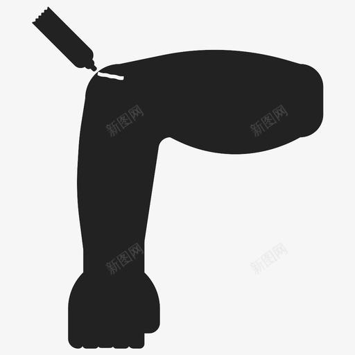 手部治疗软膏图标svg_新图网 https://ixintu.com 手部治疗 软膏