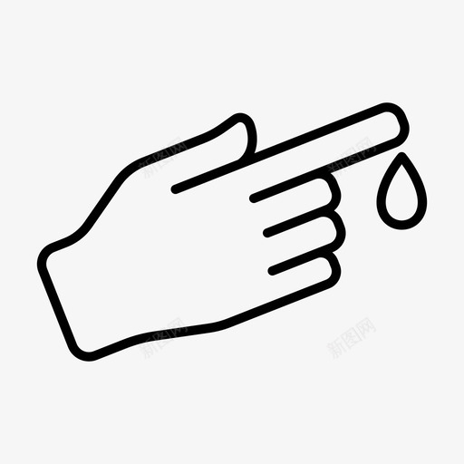 验血血液分析医院图标svg_新图网 https://ixintu.com 医学 医院 血液分析 验血