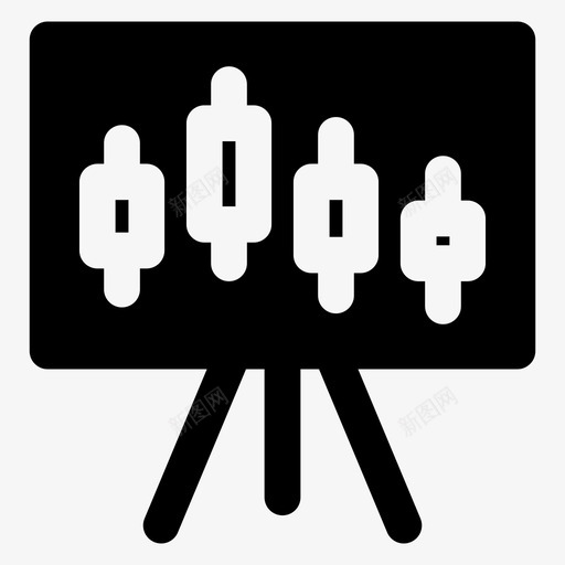 股票分析图表图标svg_新图网 https://ixintu.com 业务填充 分析 图表 股票 股票图表