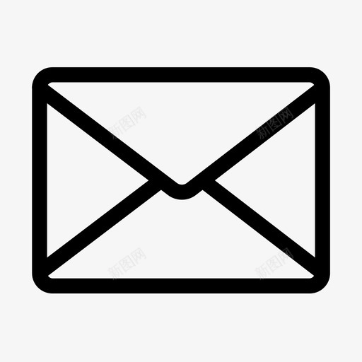 信息封面电子邮件图标svg_新图网 https://ixintu.com 信件 信息 封面 电子邮件