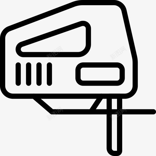 拼图工具工具轮廓图标svg_新图网 https://ixintu.com 工具 工具轮廓 拼图