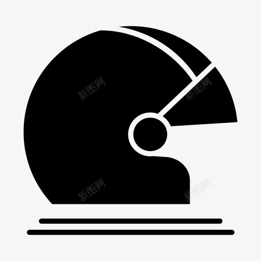 头盔设备装备图标svg_新图网 https://ixintu.com 头盔 安全 摩托车头盔 装备 设备