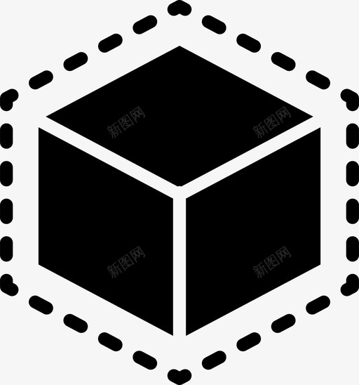 三维空间界面打印图标svg_新图网 https://ixintu.com 三维打印实体 三维空间 打印 界面