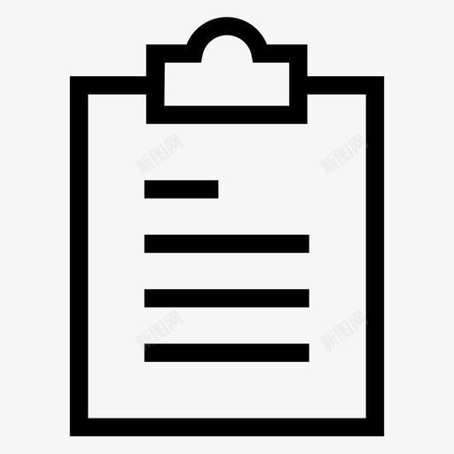 报告任务图标svg_新图网 https://ixintu.com 任务 报告