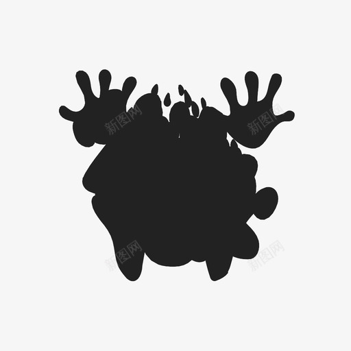 猫足迹动物自然图标svg_新图网 https://ixintu.com 动物 爪印 猫足迹 自然 野生动物