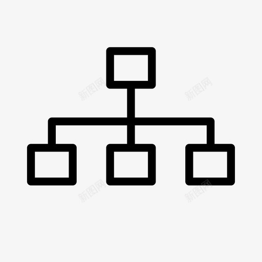网络计算机网络互联网图标svg_新图网 https://ixintu.com 互联网 网络 网络服务器 计算机网络