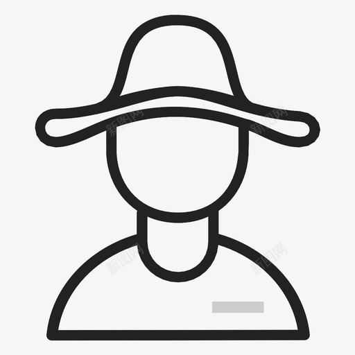男人男孩脸图标svg_新图网 https://ixintu.com 侧面 男人 男孩 脸