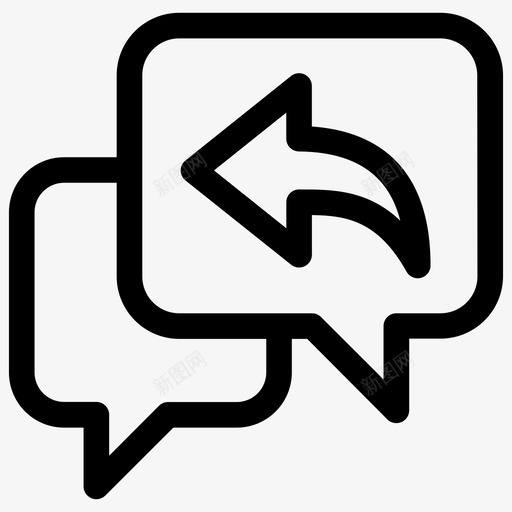 回复通信线路第4卷图标svg_新图网 https://ixintu.com 回复 通信线路第4卷