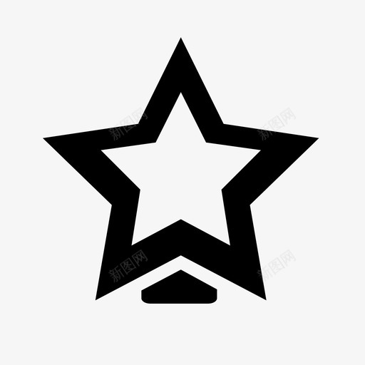星星装饰品圣诞节图标svg_新图网 https://ixintu.com 圣诞树 圣诞节 星星 装饰品