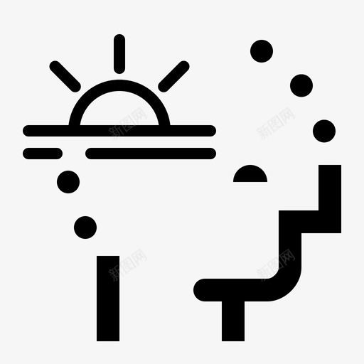宁静快乐冥想图标svg_新图网 https://ixintu.com 冥想 冥想心理健康 和平 宁静 快乐 正念