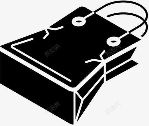 销售袋商业购物图标svg_新图网 https://ixintu.com 商业 电子商务 购物 销售袋