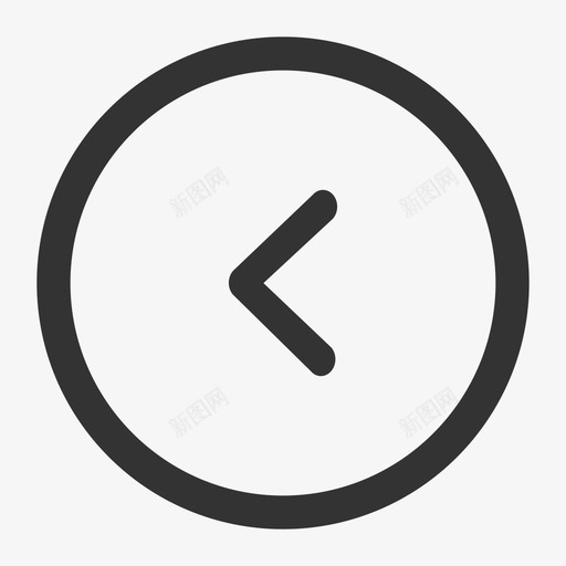 下拉-向左svg_新图网 https://ixintu.com 下拉-向左