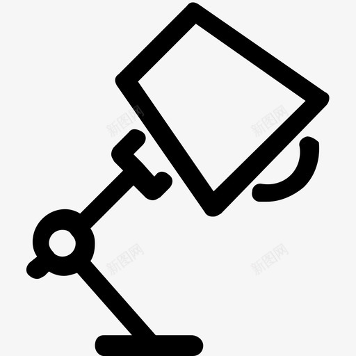 采购产品灯灯泡桌子图标svg_新图网 https://ixintu.com 教育 桌子 灯 灯泡 灯泡灯收集 采购产品灯