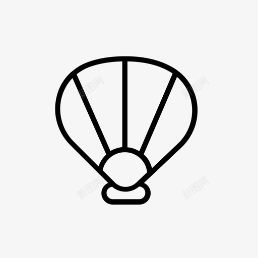 贝类蛤蜊贝壳图标svg_新图网 https://ixintu.com 海贝10 蛤蜊 贝壳 贝类