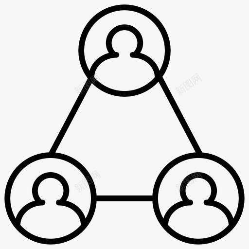 团队人人瘦图标svg_新图网 https://ixintu.com 人 人瘦 团队