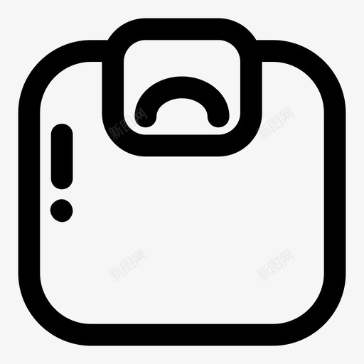 体重秤医学健康和医疗图标svg_新图网 https://ixintu.com 体重秤 健康和医疗 医学