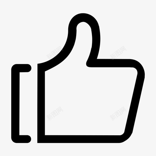 点赞手svg_新图网 https://ixintu.com 点赞手