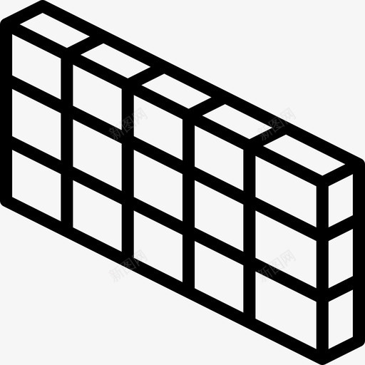 墙cad绘图图标svg_新图网 https://ixintu.com 3dgui轮廓 cad 图形 墙 建模 界面 绘图