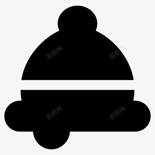 铃声圣诞气氛图标svg_新图网 https://ixintu.com 圣诞气氛 铃声