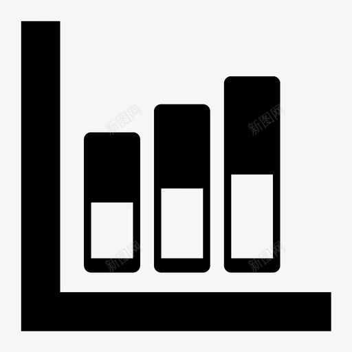 统计栏图标svg_新图网 https://ixintu.com 统计栏