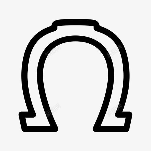 德克萨斯州马蹄铁图标svg_新图网 https://ixintu.com 德克萨斯州马蹄铁