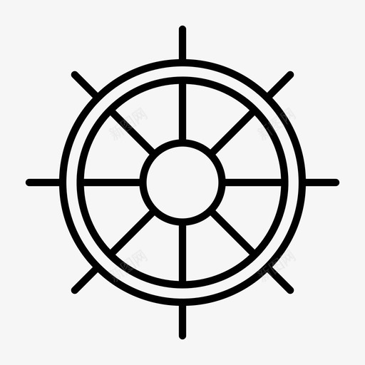 掌舵航行方向舵图标svg_新图网 https://ixintu.com 掌舵 方向舵 旅行 航行
