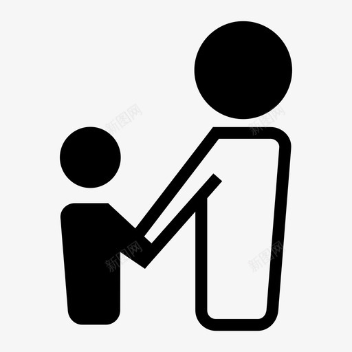 儿童婴儿保姆图标svg_新图网 https://ixintu.com 人 保姆 儿童 儿童护理 婴儿