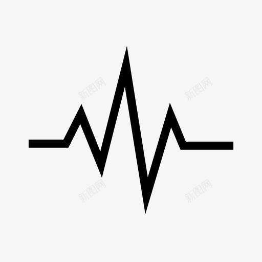 脉冲动作按钮图标svg_新图网 https://ixintu.com ui 动作 按钮 用户界面 脉冲