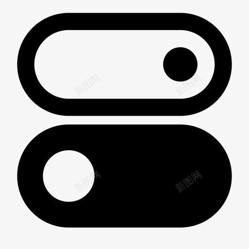 幻灯片ios11打开图标svg_新图网 https://ixintu.com ios11 ios11ui元素实心 切换 幻灯片 打开