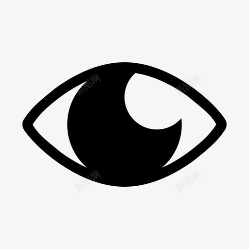 眼睛漂亮的眼睛大眼睛图标svg_新图网 https://ixintu.com 大眼睛 漂亮的眼睛 眼睛 睫毛 视觉 闪光